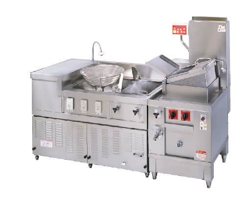 麺シンクとの多彩な組合せ