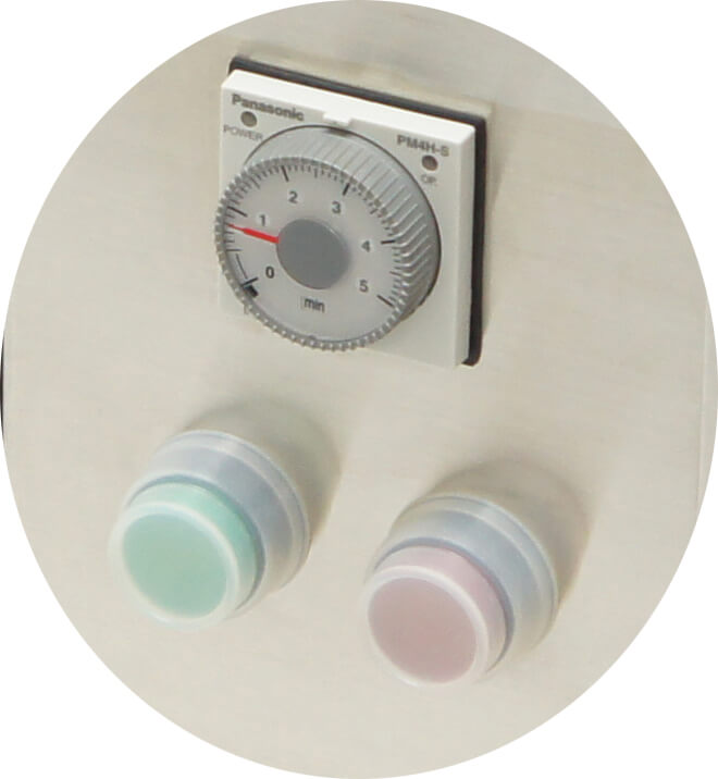 タイマー機能付き